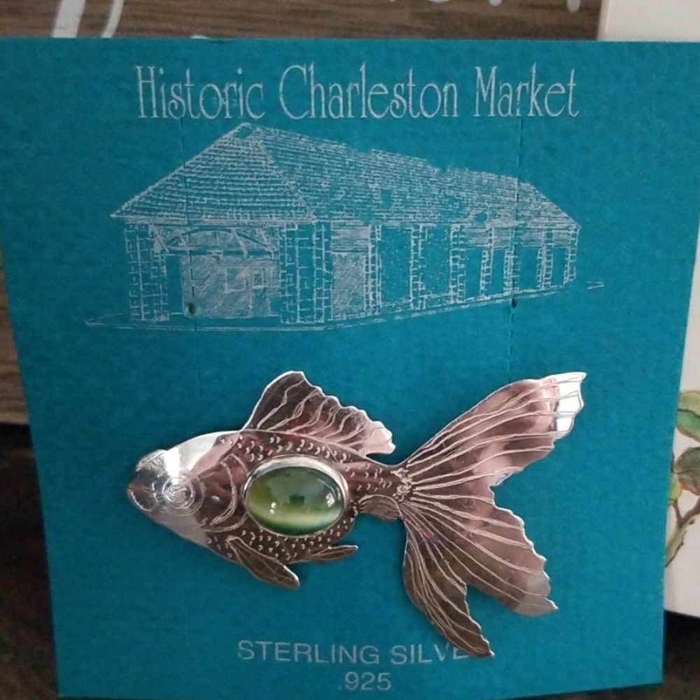 Historic Charleston Market Koi Sterling Silver